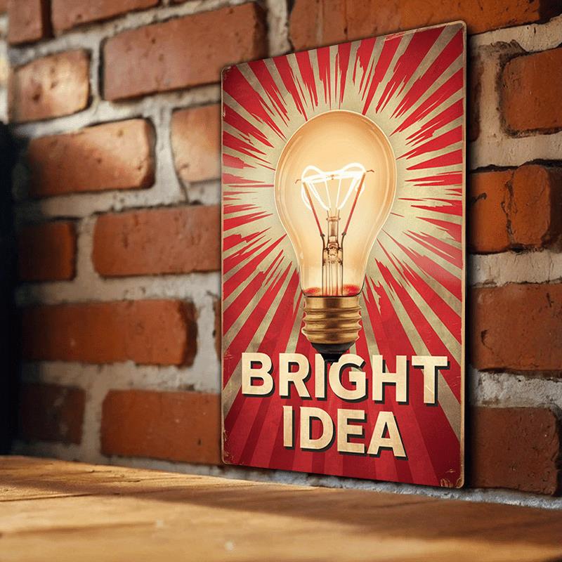 Lighting Home Decor Ideas - Seni Dinding Logam Terinspirasi Vintage -