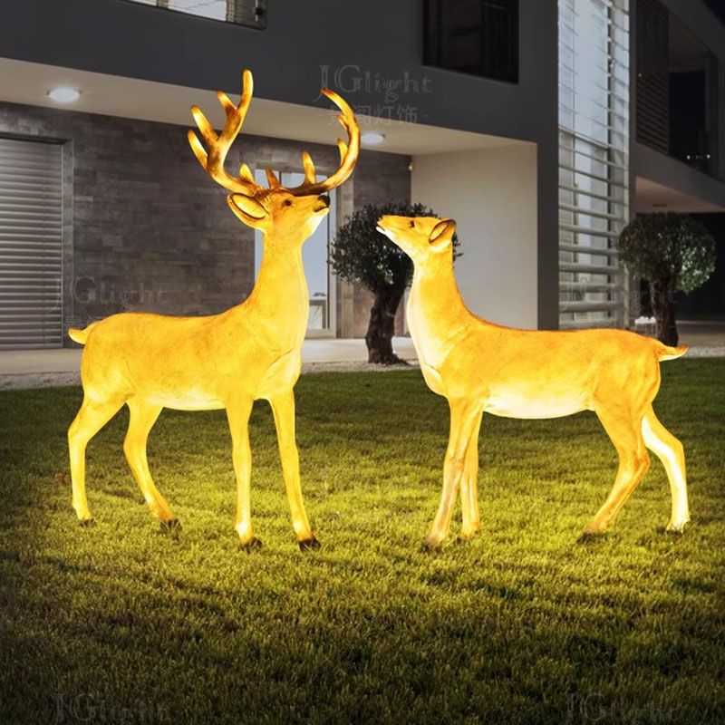 Unique Lighting Decor - Patung Hewan Jalanan yang Unik untuk