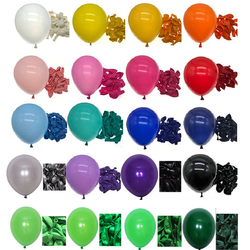 Orange Lighting Decor - Balon lateks jumlah besar 100-200 buah/Set