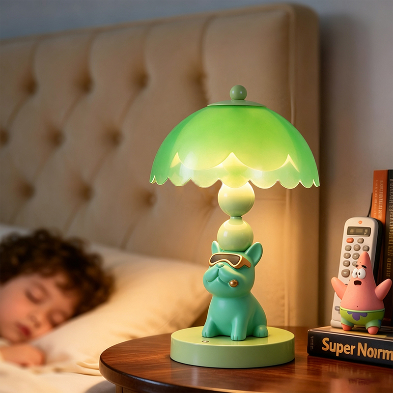 Unique Lighting Decor - Lampu Meja Resin Keren Bentuk French
