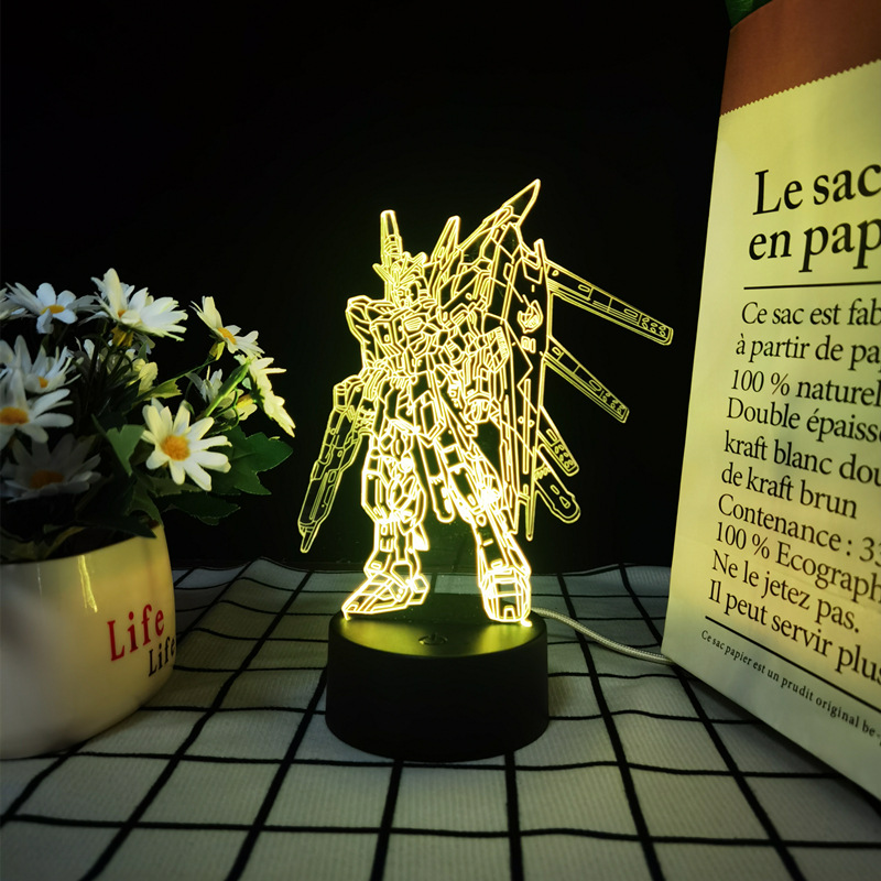 Lighting Room Decor Items - Mobile Suit Gundam Strike Freedom &