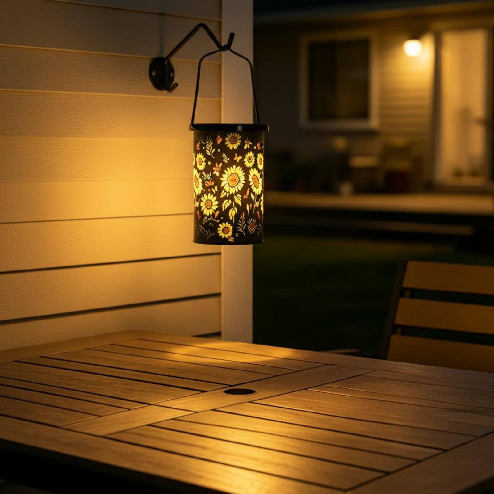 Vintage Lighting Decor - Lentera Bunga Desain Vintage Lentera Surya