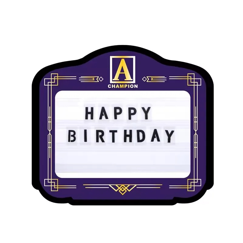 Light Up Letters Marquee - Papan Pesan LED Klasik untuk Klub
