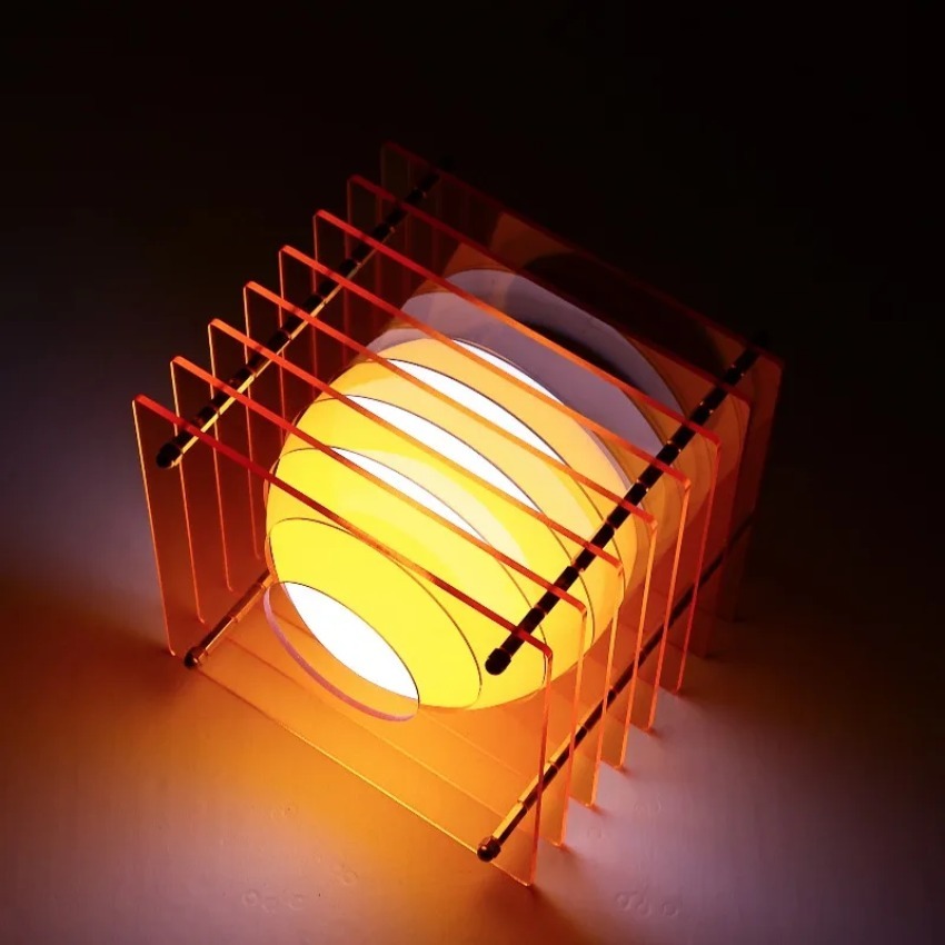 Lighting Decor Home - Lampu Bulan DIY Akrilik Seribu Lapis