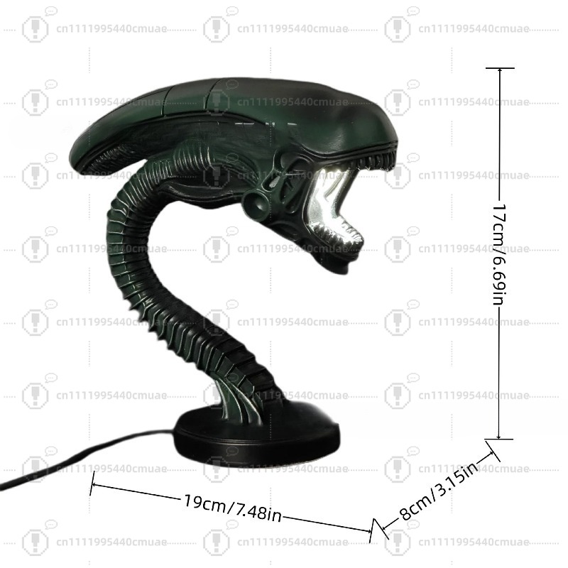 Unique Lighting Decor - Lampu Malam Bentuk Makhluk, Dudukan Lampu