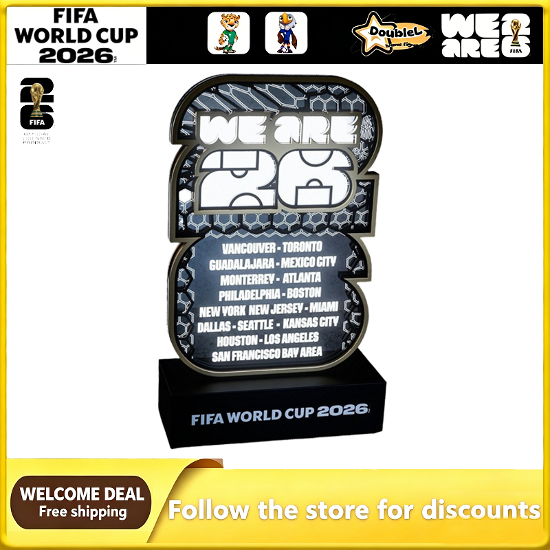 Lighting Room Decor Items - Lampu Malam LED 3D Piala Dunia