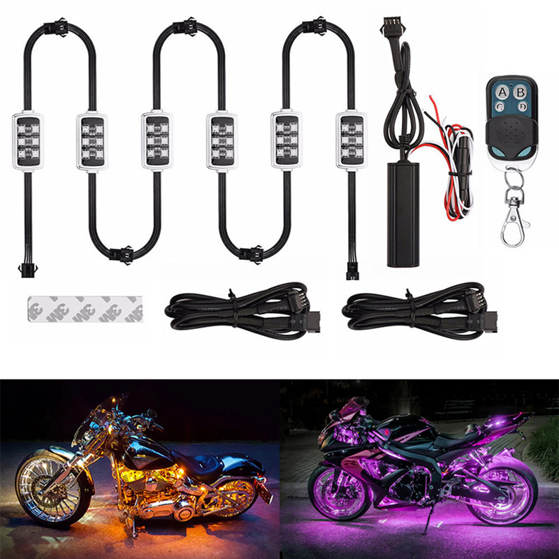 Ambient Led Strip - Niscarda Mobil Sepeda Motor RGB LED