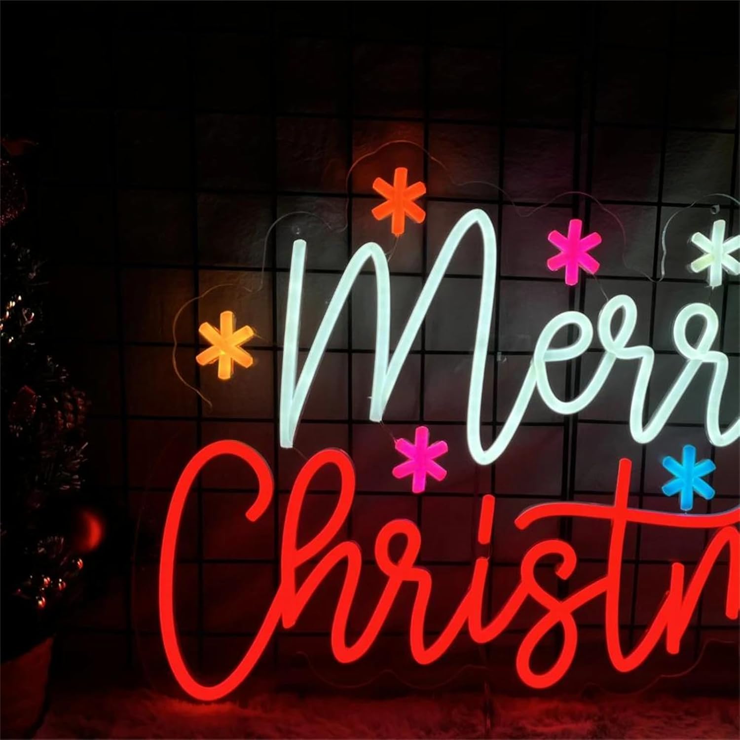 Lampu Neon Selamat Natal denga - Lighting Home Decor Ideas ulasan dan harga