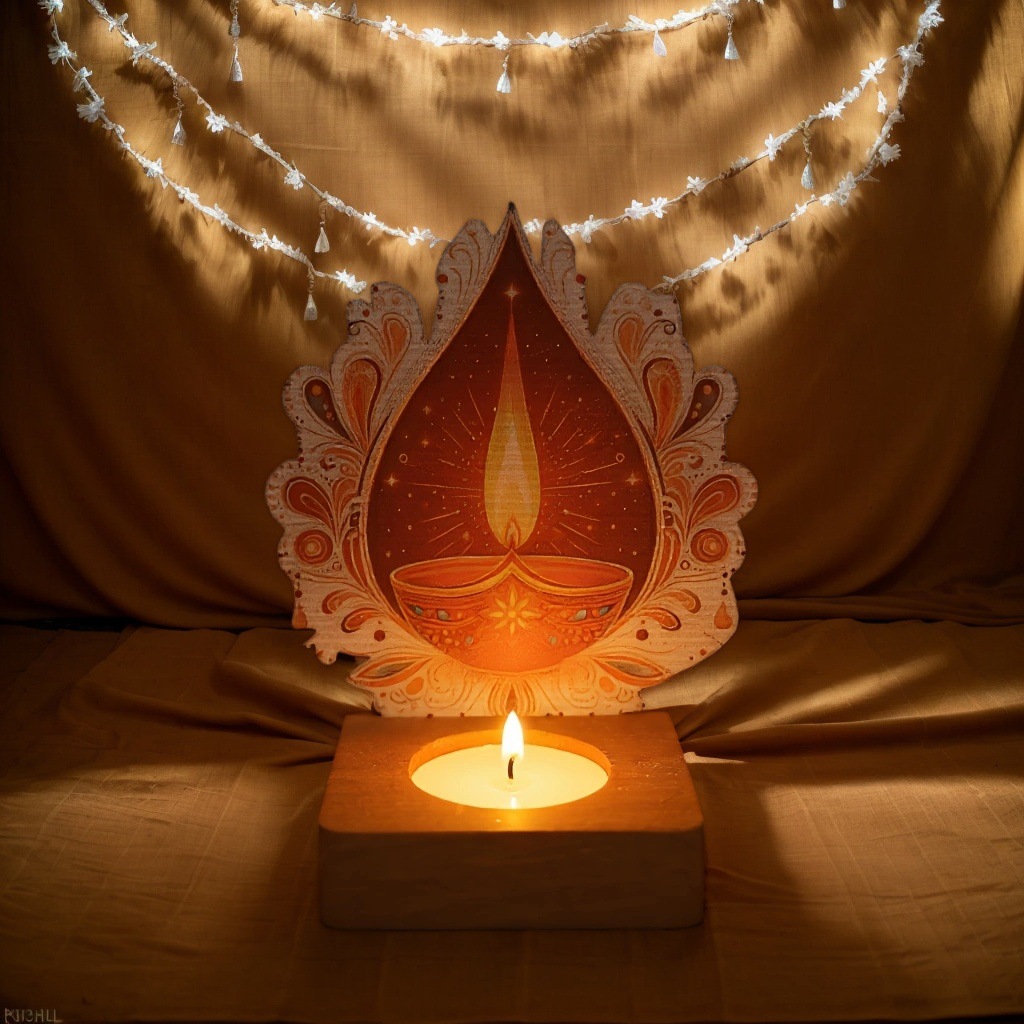 Lampu hias besi tempa bertema  - Lighting Decoration For Diwali ulasan dan harga