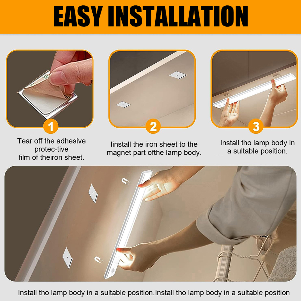 Lampu Malam Sensor Gerak LED U - Ambient Led Strip ulasan dan harga