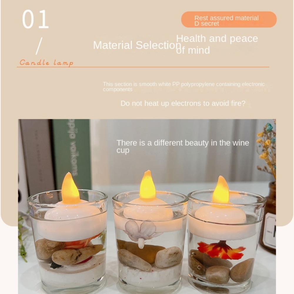5 Buah Lampu LED Diya Diwali M - Lighting Decoration For Diwali ulasan dan harga