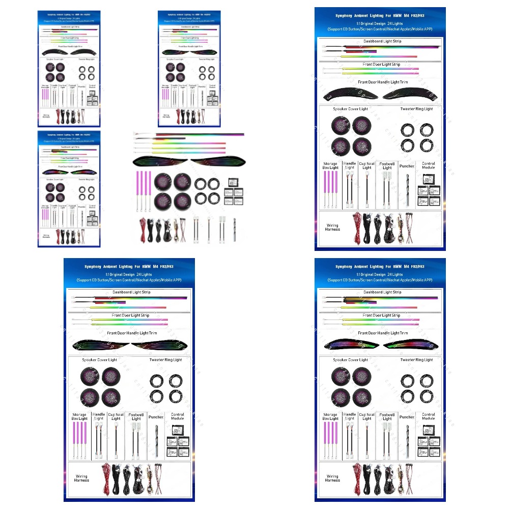 Lampu LED Interior Ambient unt - Ambient Led Strip ulasan dan harga