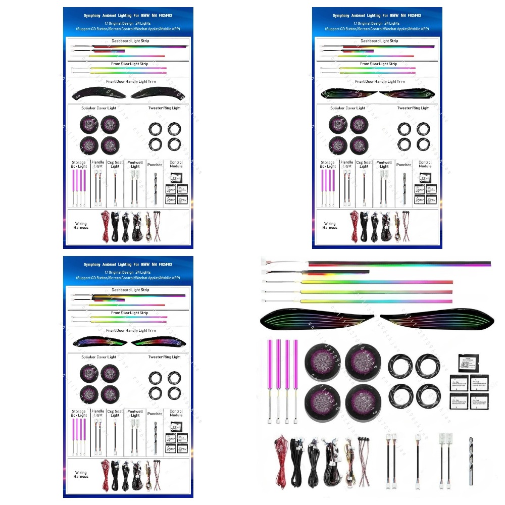 Lampu LED Interior Ambient unt - Ambient Led Strip ulasan dan harga