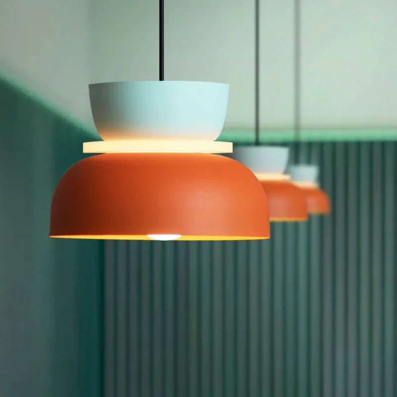 Lampu Gantung Modern Baru Led  - Orange Lighting Decor ulasan dan harga