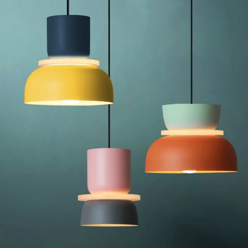 Lampu Gantung Modern Baru Led  - Orange Lighting Decor ulasan dan harga