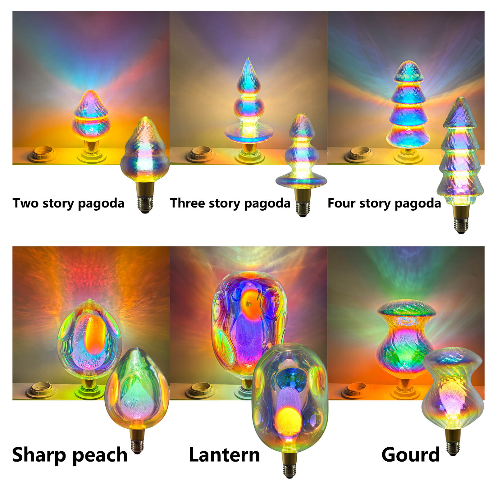E27 P90 P120 P150 Bohlam LED B - Vintage Lighting Decor ulasan dan harga