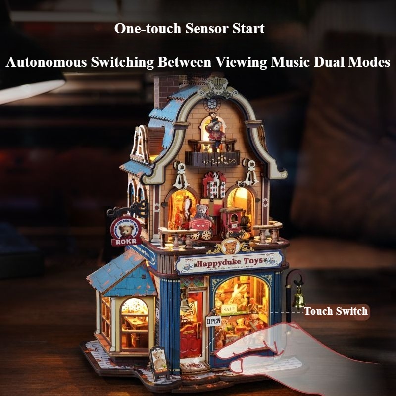 Model Rakitan Toko Mainan Beru - Lighting Room Decor Items ulasan dan harga
