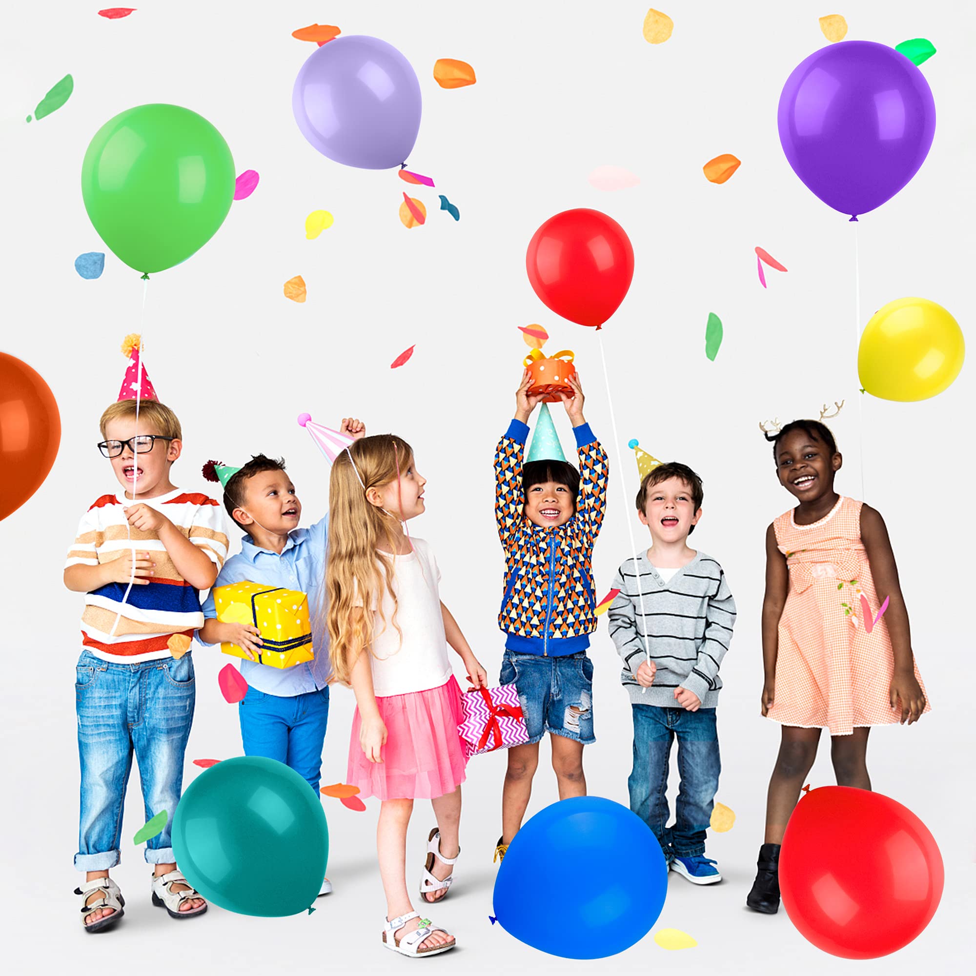Balon lateks jumlah besar 100- - Orange Lighting Decor ulasan dan harga