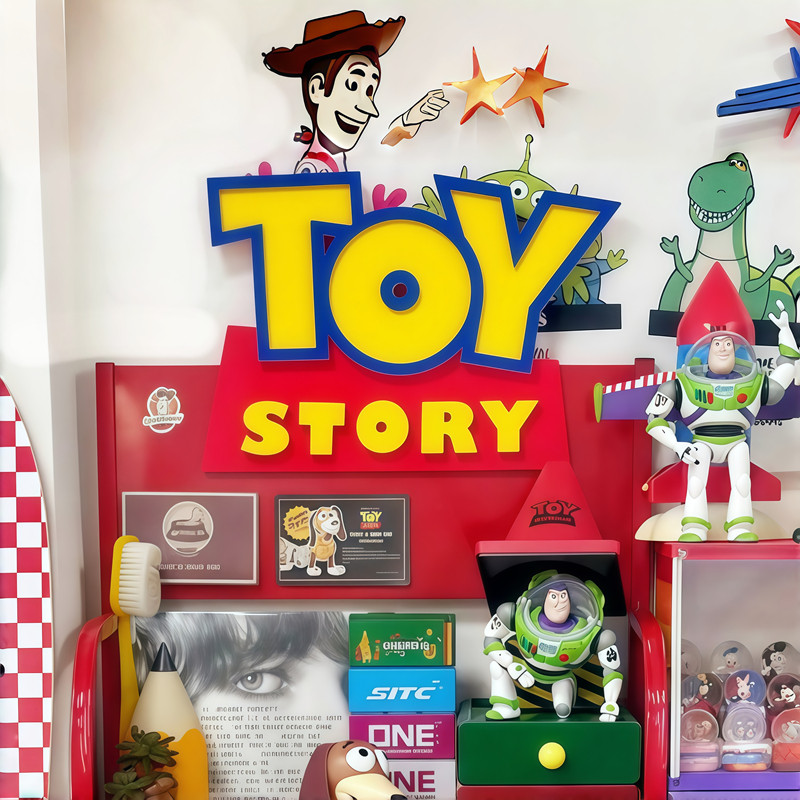 TOY STORY 3DLogo Signboard Kar - Lighting Room Decor Items ulasan dan harga