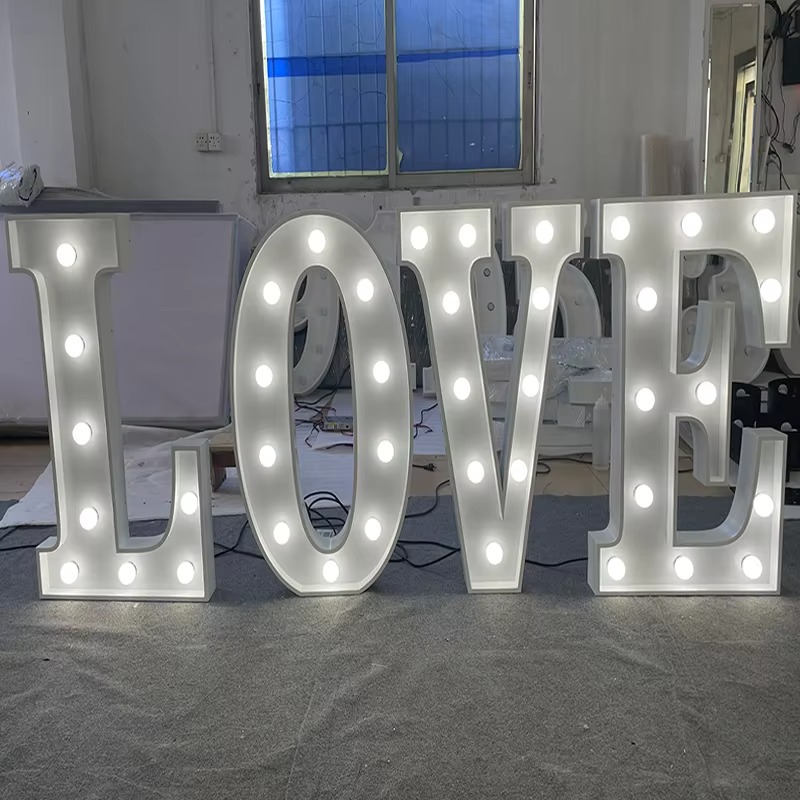 Dekorasi Menikah Saya Lampu Te - Light Up Letters Marquee ulasan dan harga