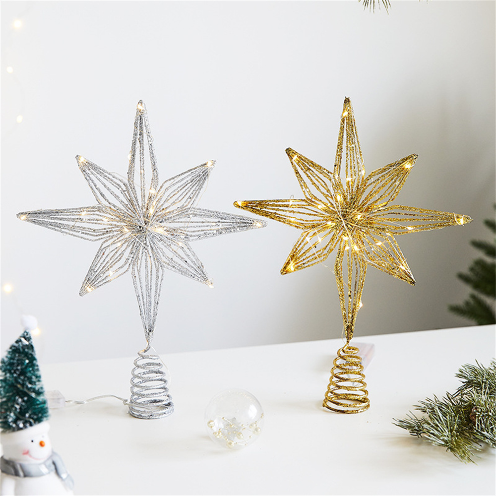 Hiasan pohon Natal bintang den - Home Decor Lighting Tree ulasan dan harga