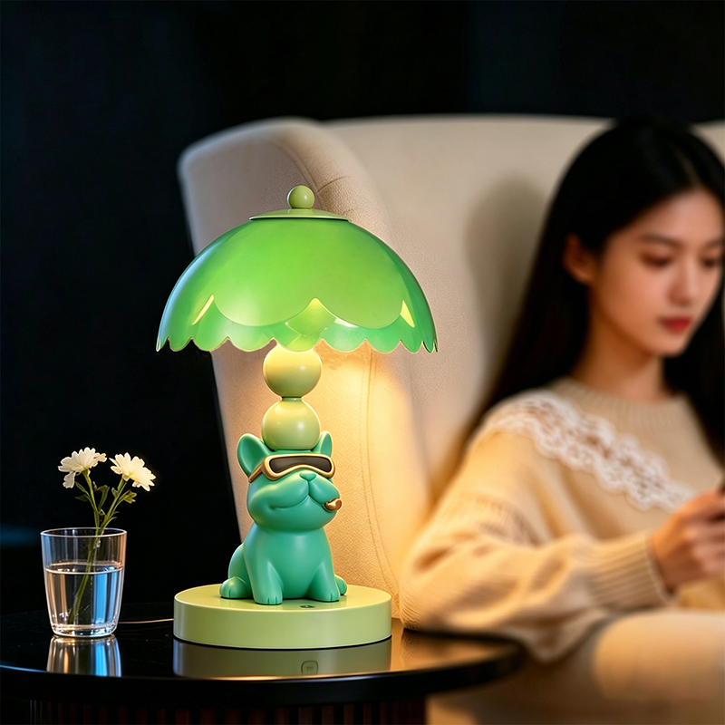 Lampu Meja Resin Keren Bentuk  - Unique Lighting Decor ulasan dan harga