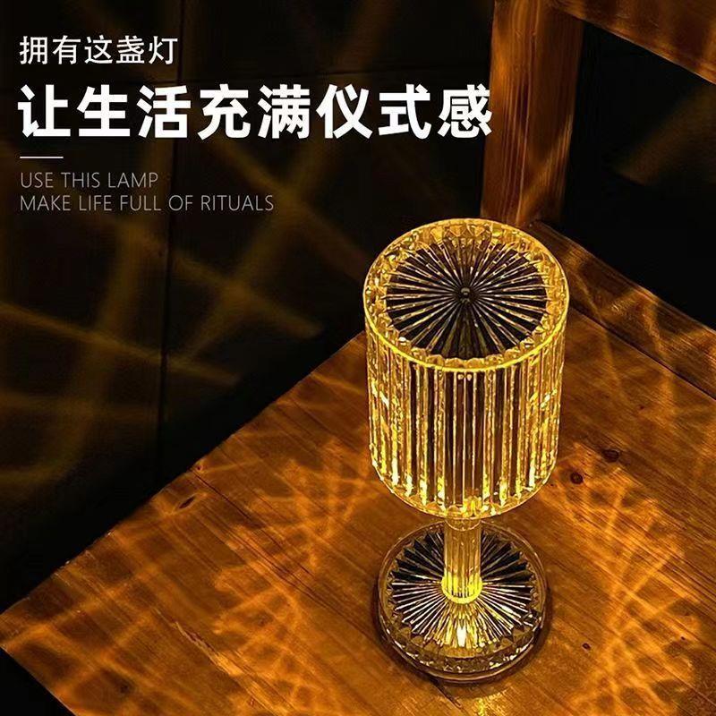 Lampu Meja Kristal Mewah Moder - Lighting Home Decor Ideas ulasan dan harga