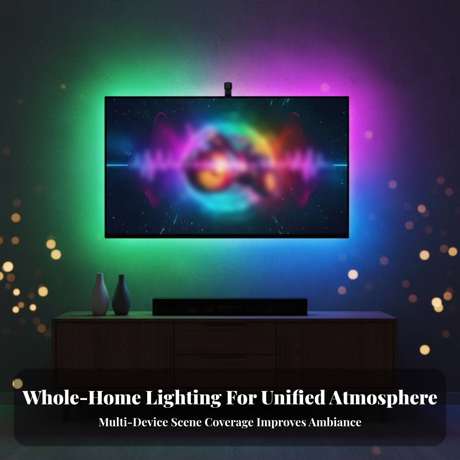 Strip Lampu Sinkronisasi Layar - Ambient Led Strip ulasan dan harga