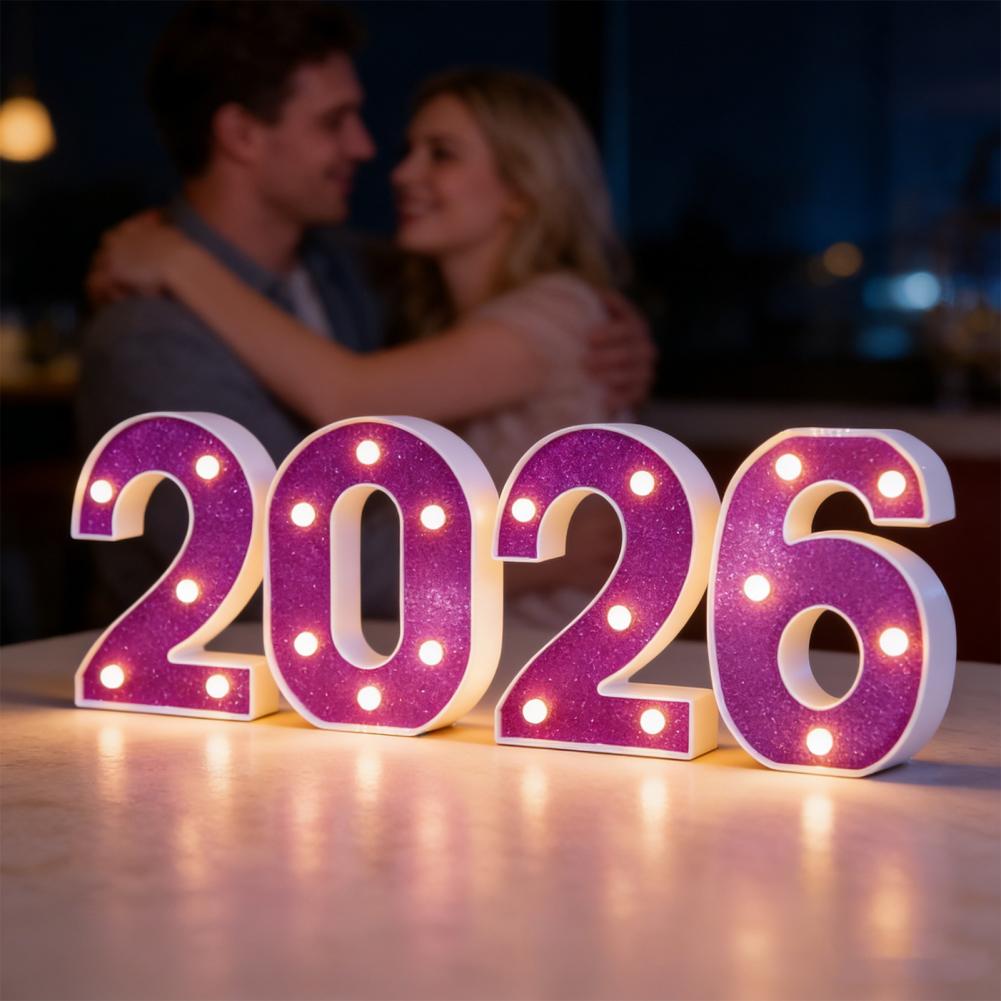 Angka LED Besar 2026, Lampu Hu - Light Up Letters Marquee ulasan dan harga