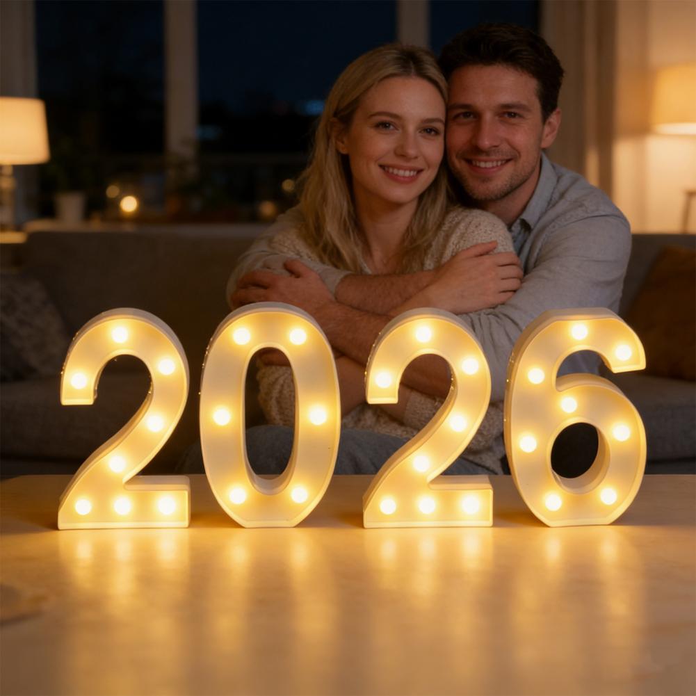 Angka LED Besar 2026, Lampu Hu - Light Up Letters Marquee ulasan dan harga