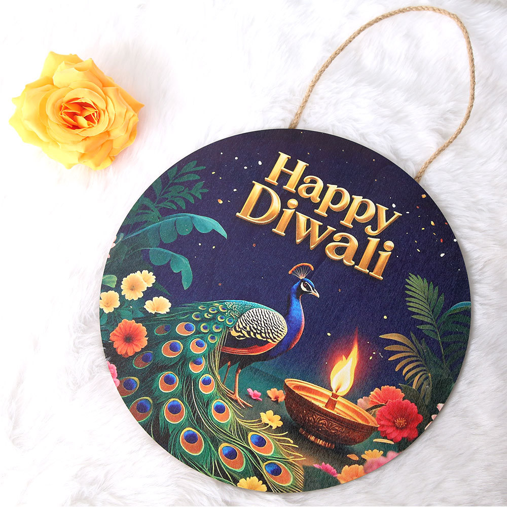 Dekorasi Diwali Lotus & Peacoc - Lighting Decoration For Diwali ulasan dan harga