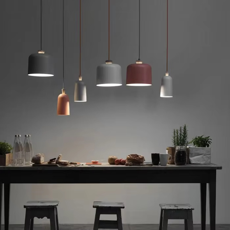 Lampu gantung Nordic, lampu de - Orange Lighting Decor ulasan dan harga