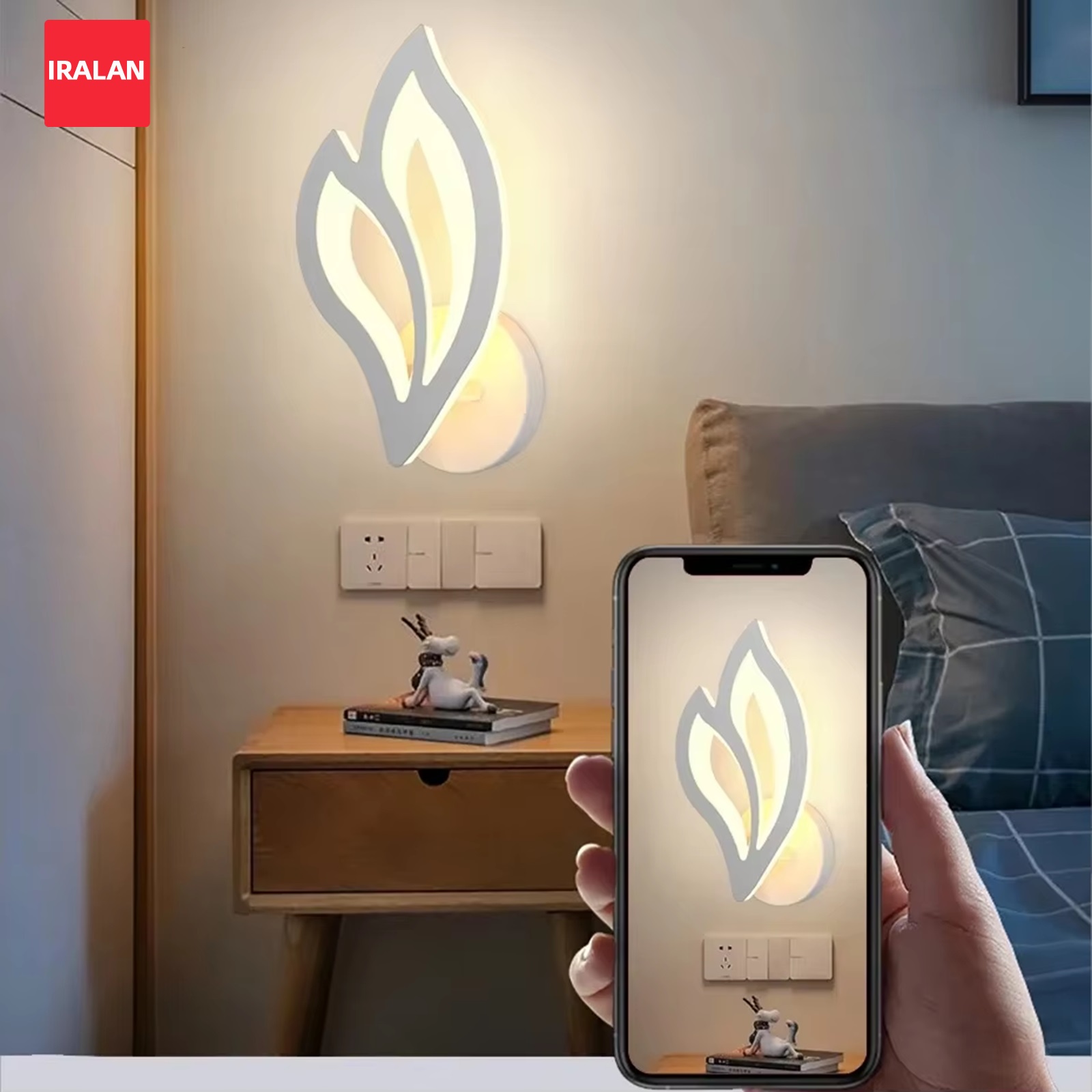 Lampu Dinding LED Rumah Bentuk - Lighting Room Decor Items ulasan dan harga