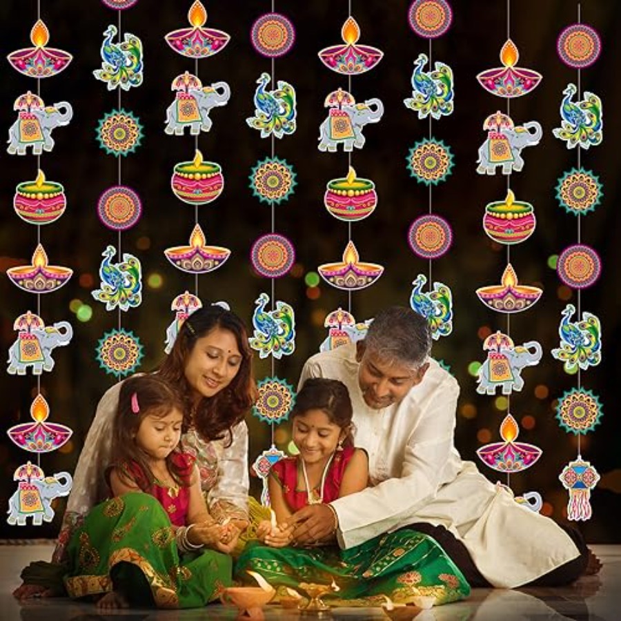 8 Buah Perlengkapan Dekorasi G - Lighting Decoration For Diwali ulasan dan harga