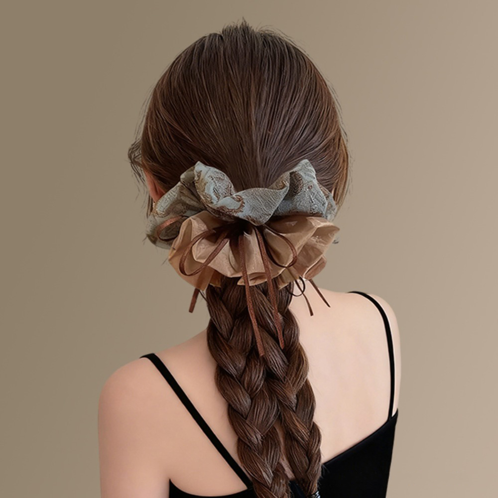1 Buah Ikat Rambut Kain Dua La - Vintage Lighting Decor ulasan dan harga