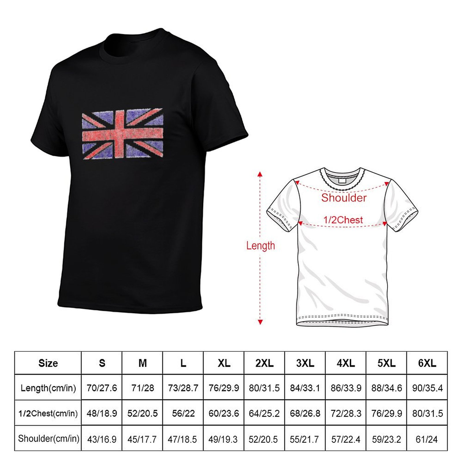 Kaos Bendera Union Jack Inggri - Union Lighting & Decor Collabs ulasan dan harga
