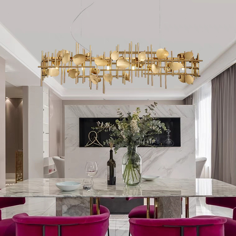 Lampu Gantung LED Desain Geome - Lighting Home Decor Ideas ulasan dan harga