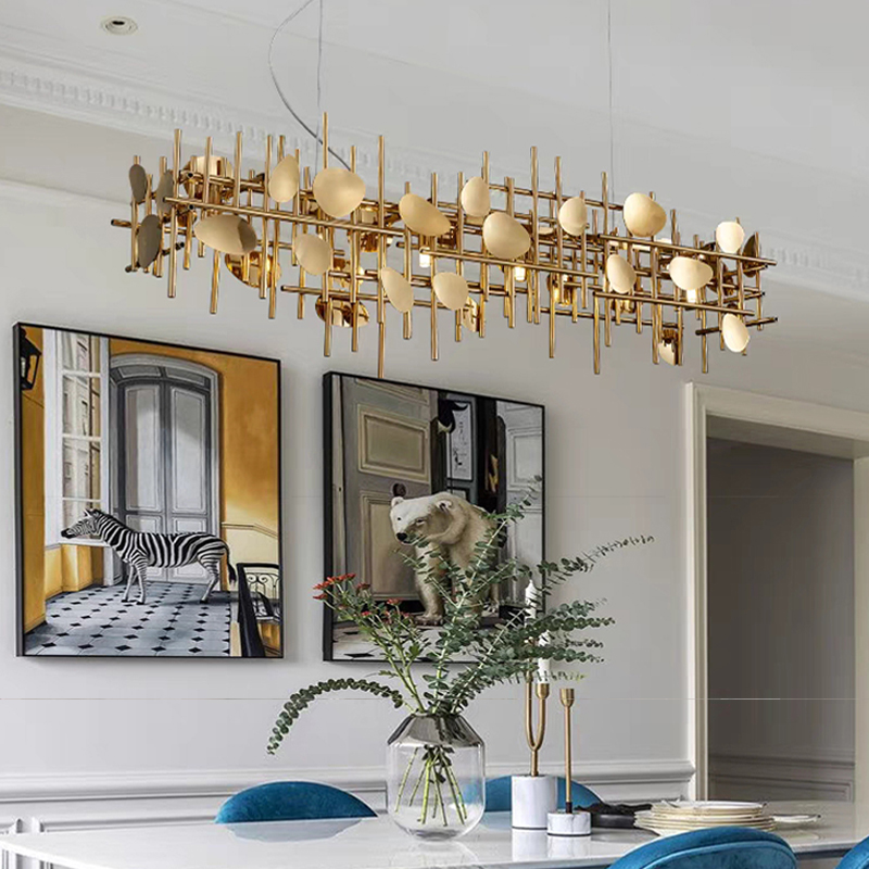 Lampu Gantung LED Desain Geome - Lighting Home Decor Ideas ulasan dan harga