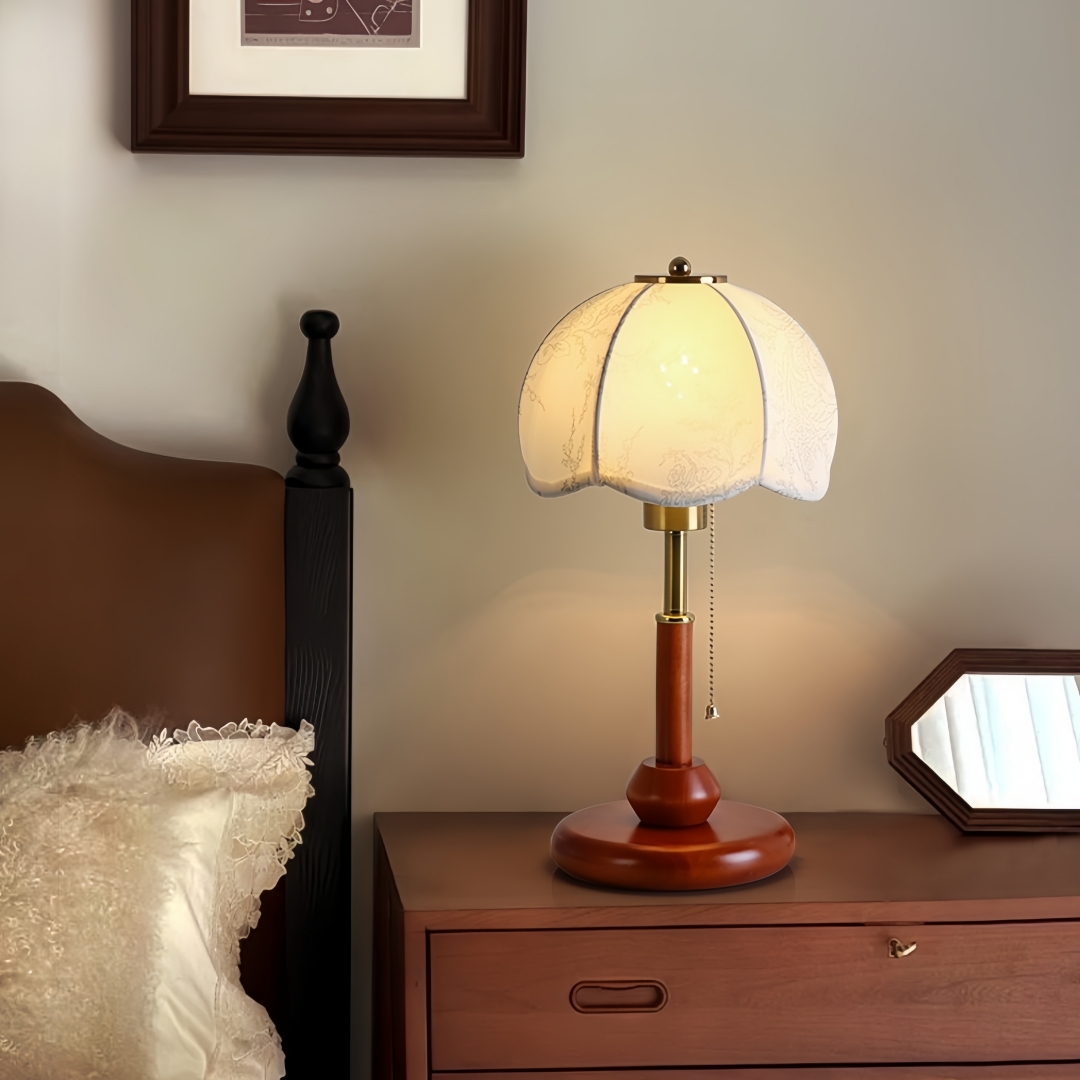 Lampu Meja Vintage Berbentuk K - Vintage Lighting Decor ulasan dan harga