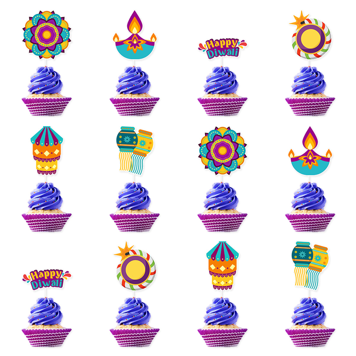 Dekorasi Kue tema Diwali, Sela - Lighting Decoration For Diwali ulasan dan harga