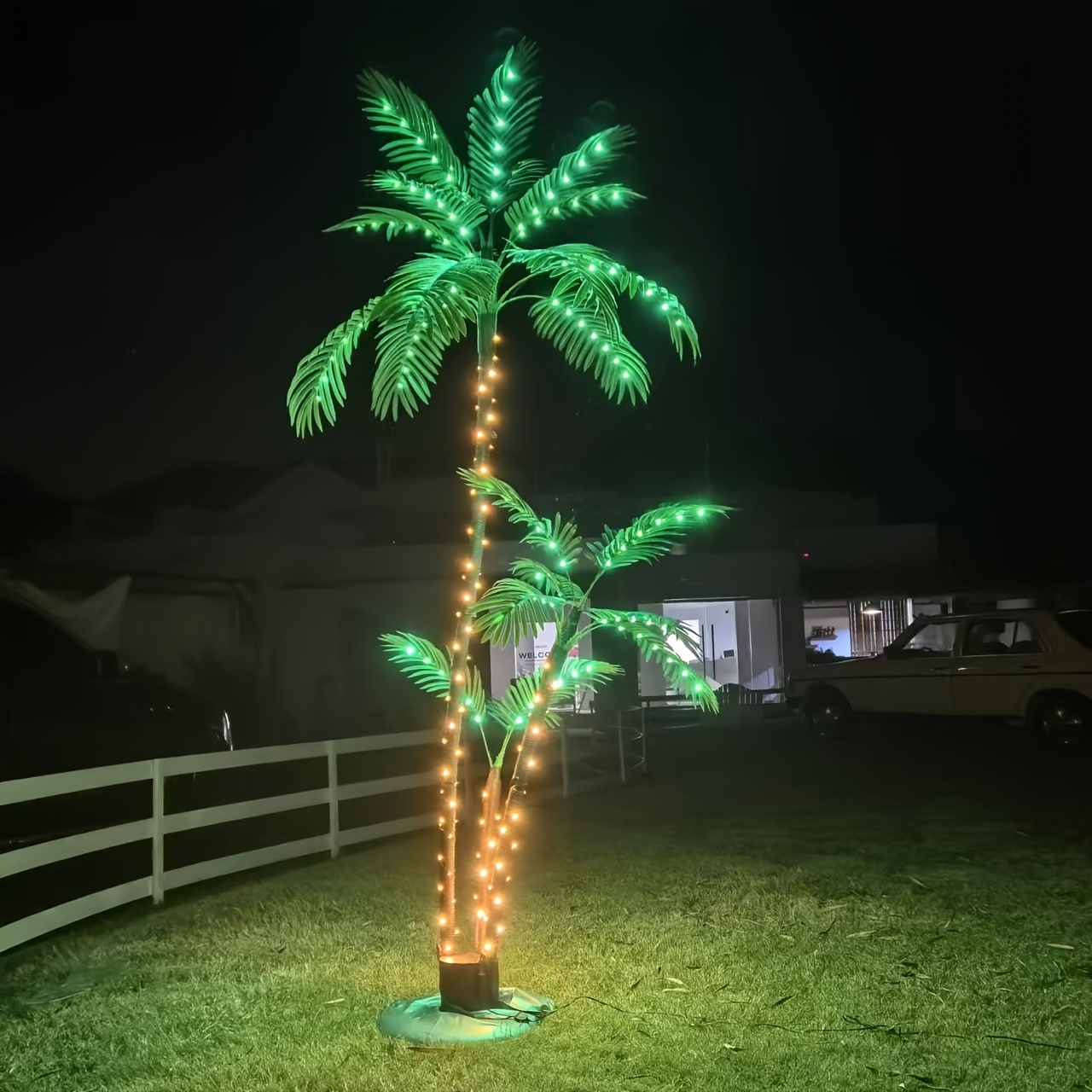 Pohon Palem Buatan Berlampu Su - Home Decor Lighting Tree ulasan dan harga