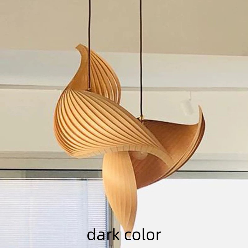Lampu Gantung LED Kayu Unik Je - Unique Lighting Decor ulasan dan harga