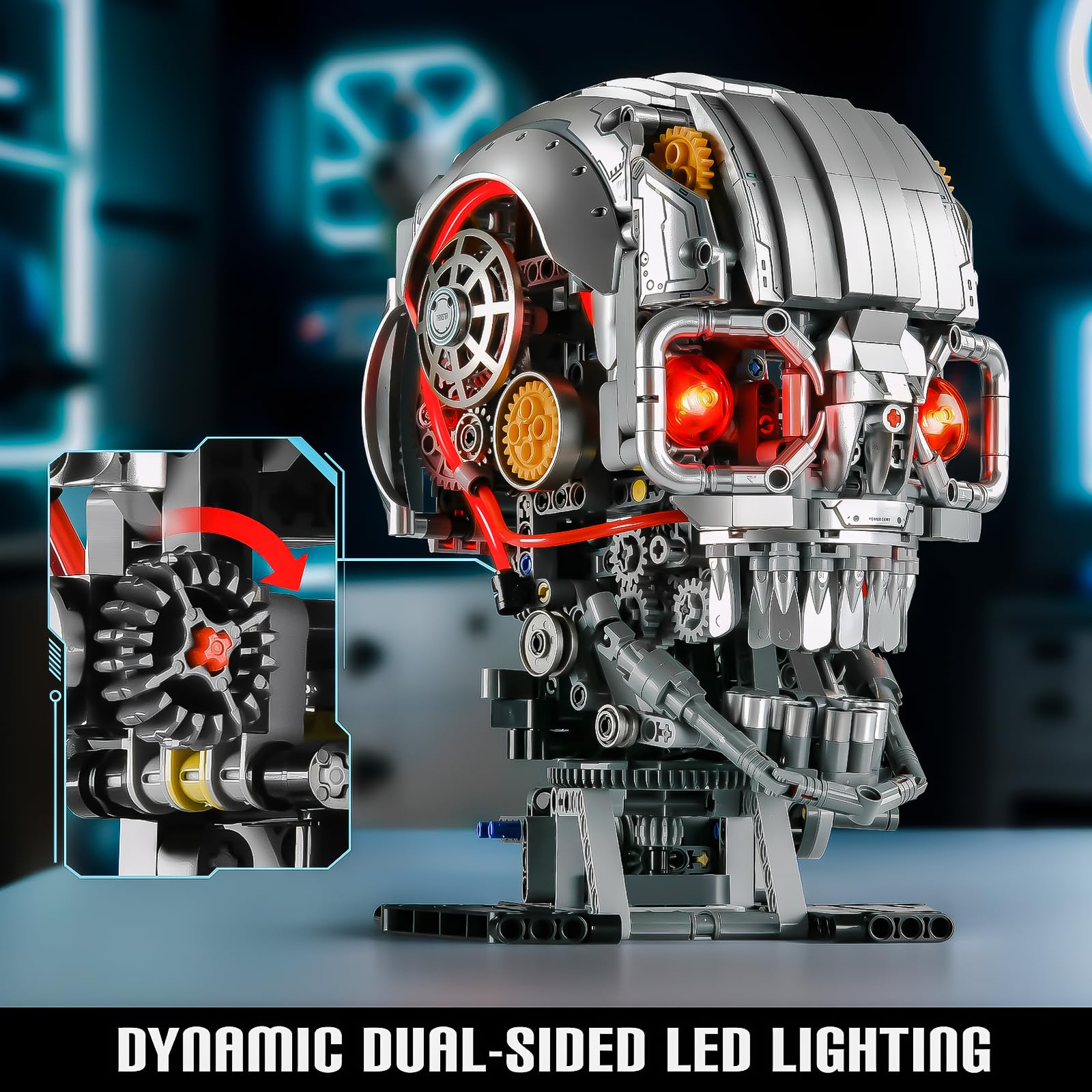 1099PCS Ideas Mechanical Skull - Lighting Home Decor Ideas ulasan dan harga