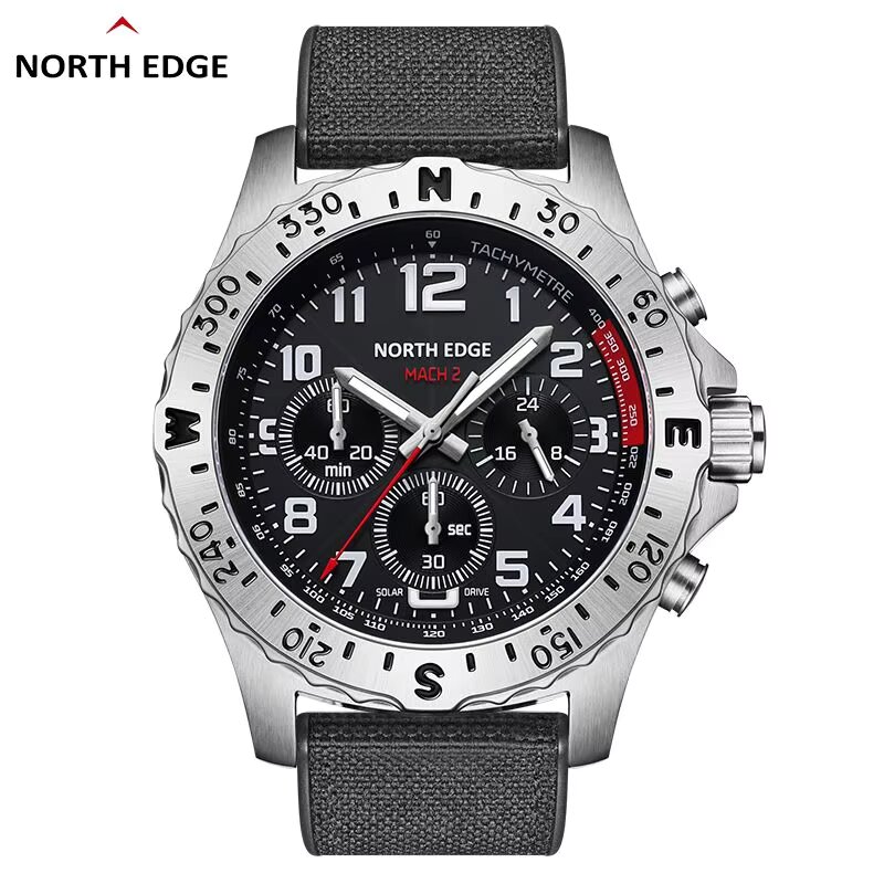NORTH EDGE 2024 MACH 2 Jam Tan - Lantern Paper Solar ulasan dan harga