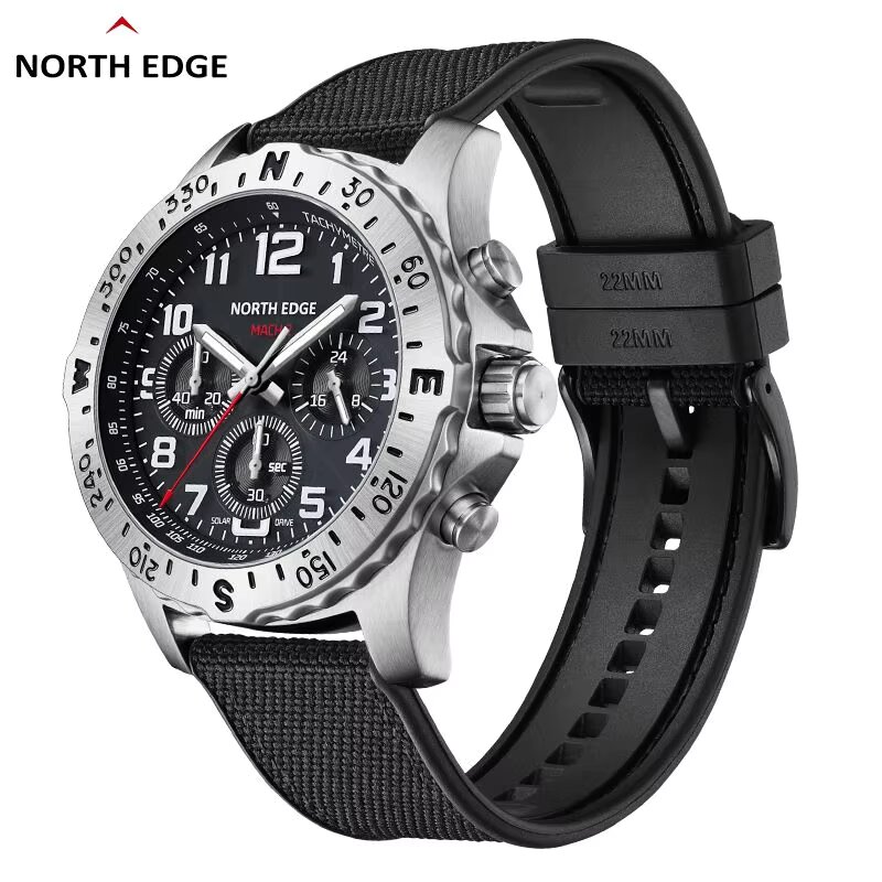 NORTH EDGE 2024 MACH 2 Jam Tan - Lantern Paper Solar ulasan dan harga