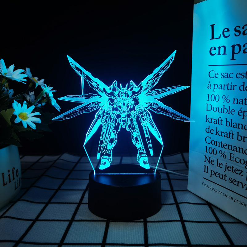 Mobile Suit Gundam Strike Free - Lighting Room Decor Items ulasan dan harga