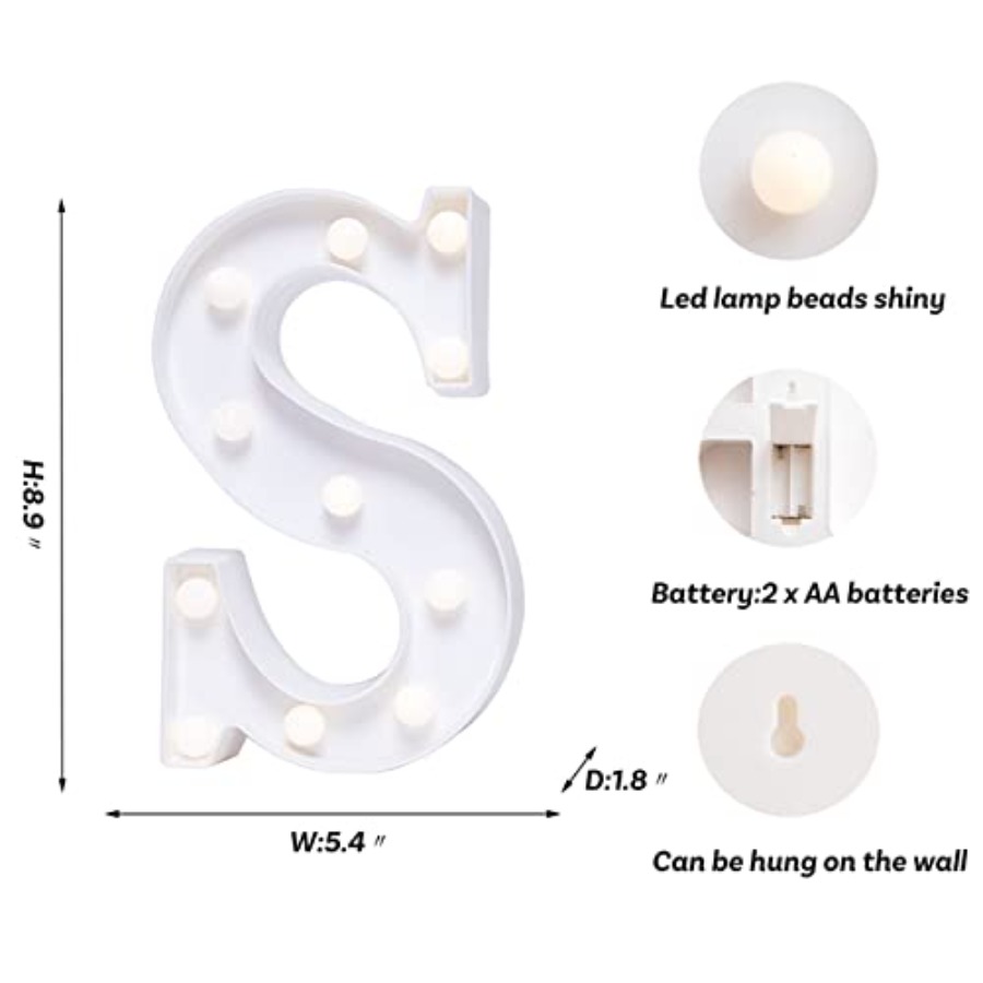 Lampu Huruf LED Tanda Marquee  - Light Up Letters Marquee ulasan dan harga