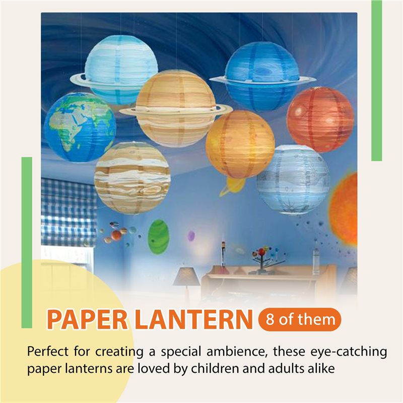 A93Z 8 Buah Lentera Kertas Ber - Lantern Paper Solar ulasan dan harga
