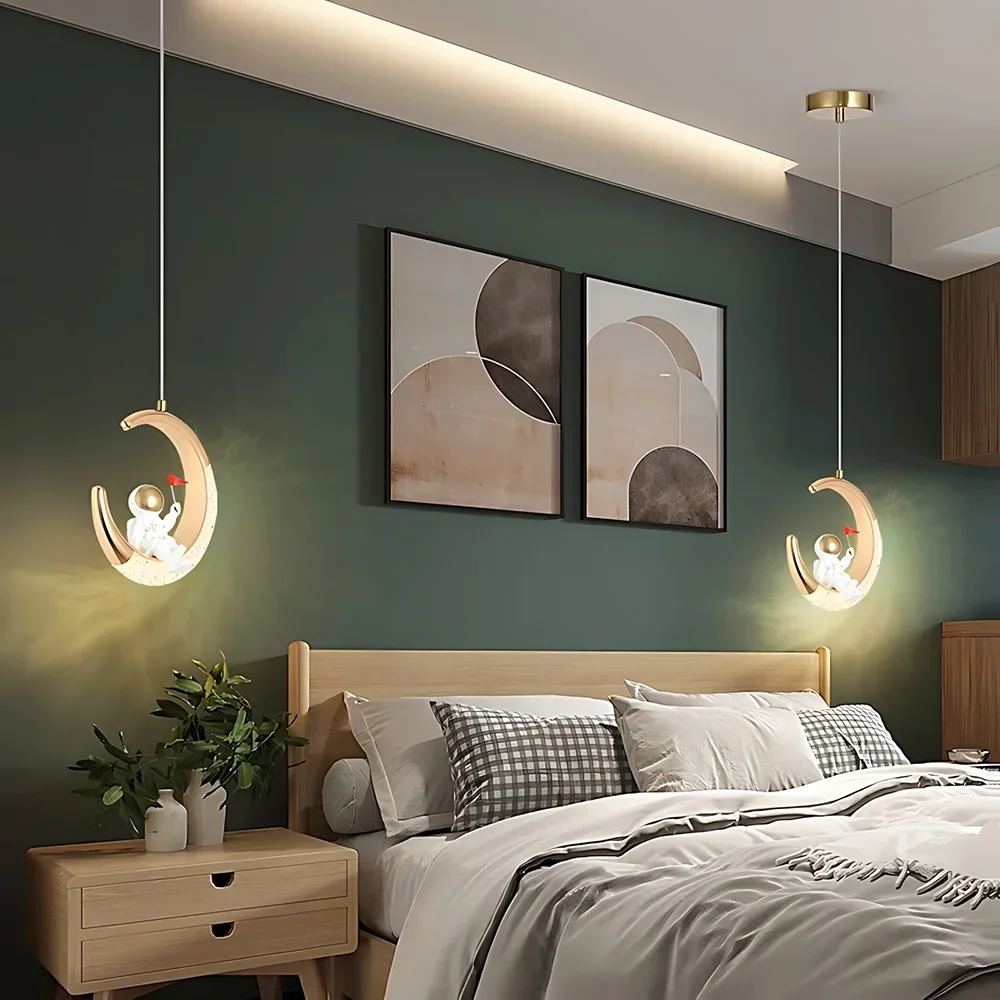 SANDYHA Lampu Gantung Astronot - Unique Lighting Decor ulasan dan harga
