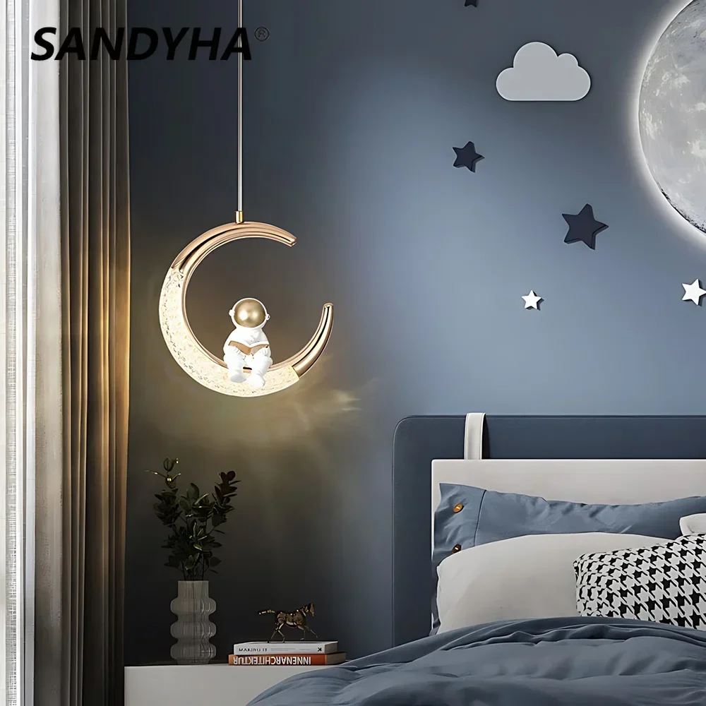 SANDYHA Lampu Gantung Astronot - Unique Lighting Decor ulasan dan harga